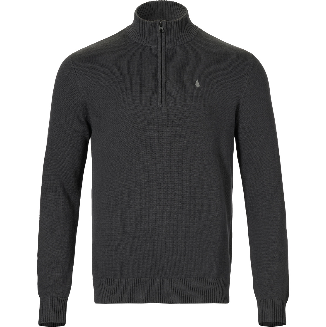 2025 Musto Hombres Original 1/4 Zip Cuello Jersey De Punto 85082 - Carbon Marl